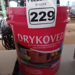 LOTE 229 - 01 BALDE DE DRYKOVEDA, ADITIVO IMPERMEABILIZANTE PARA ARGAMASSA E CONCRETO 18L. (NO ESTADO) ATENÇÃO! FAZER A VISITAÇÃO ANTES DE ARREMATAR, NÃO SABEMOS SE FUNCIONA. LEILÃO NÃO TEM GARANTIA E NEM DEVOLUÇÃO, SUJEITO A POSSÍVEIS AVARIAS VISÍVEIS/OCULTAS E/OU AUSÊNCIA DE COMPONENTES.