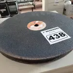 LOTE 438 - 05 DISCOS DE CORTE REFORÇADO. (NO ESTADO) ATENÇÃO! FAZER A VISITAÇÃO ANTES DE ARREMATAR, NÃO SABEMOS SE FUNCIONA. LEILÃO NÃO TEM GARANTIA E NEM DEVOLUÇÃO, SUJEITO A POSSÍVEIS AVARIAS VISÍVEIS/OCULTAS E/OU AUSÊNCIA DE COMPONENTES.