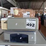 LOTE 492 - 02 IMPRESSORAS JATO DE TINTA, VÁRIOS TECLADOS PARA PC, VARIAS CAIXINHAS DE SOM PARA PC E PERIFÉRICOS DIVERSOS. (NO ESTADO) ATENÇÃO! FAZER A VISITAÇÃO ANTES DE ARREMATAR, NÃO SABEMOS SE FUNCIONA. LEILÃO NÃO TEM GARANTIA E NEM DEVOLUÇÃO, SUJEITO A POSSÍVEIS AVARIAS VISÍVEIS/OCULTAS E/OU AUSÊNCIA DE COMPONENTES.