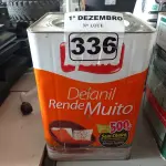 LOTE 336 - 01 LATA DE TINTA IQUINE DELANIL RENDE MUITO 18L FOSCO BASE “C”. (NO ESTADO) ATENÇÃO! FAZER A VISITAÇÃO ANTES DE ARREMATAR, NÃO SABEMOS SE FUNCIONA. LEILÃO NÃO TEM GARANTIA E NEM DEVOLUÇÃO, SUJEITO A POSSÍVEIS AVARIAS VISÍVEIS/OCULTAS E/OU AUSÊNCIA DE COMPONENTES.