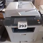 LOTE 292 - 01 IMPRESSORA MULTIFUNCIONAL MARCA SAMSUNG MODELO SCS-5835FN. (NO ESTADO) ATENÇÃO! FAZER A VISITAÇÃO ANTES DE ARREMATAR, NÃO SABEMOS SE FUNCIONA. LEILÃO NÃO TEM GARANTIA E NEM DEVOLUÇÃO, SUJEITO A POSSÍVEIS AVARIAS VISÍVEIS/OCULTAS E/OU AUSÊNCIA DE COMPONENTES.