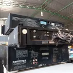 LOTE 346 - 01 TOCA CD, 01 VIDEOCASSETE E 01 STÉREO CASSETE DECK.  (NO ESTADO) ATENÇÃO! FAZER A VISITAÇÃO ANTES DE ARREMATAR, NÃO SABEMOS SE FUNCIONA. LEILÃO NÃO TEM GARANTIA E NEM DEVOLUÇÃO, SUJEITO A POSSÍVEIS AVARIAS VISÍVEIS/OCULTAS E/OU AUSÊNCIA DE COMPONENTES.