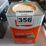 LOTE 356 - 01 LATA DE TINTA IQUINE DELANIL RENDE MUITO 18L FOSCO ACETINADO BRANCO GELO. (NO ESTADO) ATENÇÃO! FAZER A VISITAÇÃO ANTES DE ARREMATAR, NÃO SABEMOS SE FUNCIONA. LEILÃO NÃO TEM GARANTIA E NEM DEVOLUÇÃO, SUJEITO A POSSÍVEIS AVARIAS VISÍVEIS/OCULTAS E/OU AUSÊNCIA DE COMPONENTES.