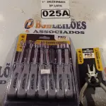 LOTE 025 - 01 KIT DE CHAVE CANHÃO E 01 MINI ALICATE UNIVERSAL 4”. (NO ESTADO) ATENÇÃO! FAZER A VISITAÇÃO ANTES DE ARREMATAR, NÃO SABEMOS SE FUNCIONA. LEILÃO NÃO TEM GARANTIA E NEM DEVOLUÇÃO, SUJEITO A POSSÍVEIS AVARIAS VISÍVEIS/OCULTAS E/OU AUSÊNCIA DE COMPONENTES.