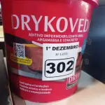 LOTE 302 - 01 BALDE DE DRYKOVEDA, ADITIVO IMPERMEABILIZANTE PARA ARGAMASSA E CONCRETO 18L. (NO ESTADO) ATENÇÃO! FAZER A VISITAÇÃO ANTES DE ARREMATAR, NÃO SABEMOS SE FUNCIONA. LEILÃO NÃO TEM GARANTIA E NEM DEVOLUÇÃO, SUJEITO A POSSÍVEIS AVARIAS VISÍVEIS/OCULTAS E/OU AUSÊNCIA DE COMPONENTES.