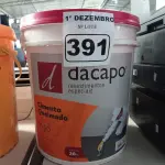LOTE 391 - 01 BALDE DE CIMENTO QUEIMADO DACAPÓ 20KG. (NO ESTADO) ATENÇÃO! FAZER A VISITAÇÃO ANTES DE ARREMATAR, NÃO SABEMOS SE FUNCIONA. LEILÃO NÃO TEM GARANTIA E NEM DEVOLUÇÃO, SUJEITO A POSSÍVEIS AVARIAS VISÍVEIS/OCULTAS E/OU AUSÊNCIA DE COMPONENTES.