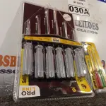 LOTE 030 - 02 KIT’S DE CHAVES FENDA/PHILIPS 06/02 PEÇAS. (NO ESTADO) ATENÇÃO! FAZER A VISITAÇÃO ANTES DE ARREMATAR, NÃO SABEMOS SE FUNCIONA. LEILÃO NÃO TEM GARANTIA E NEM DEVOLUÇÃO, SUJEITO A POSSÍVEIS AVARIAS VISÍVEIS/OCULTAS E/OU AUSÊNCIA DE COMPONENTES.