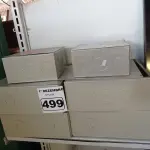 LOTE 499 - 06 CAIXAS DE PASSAGEM. (NO ESTADO) ATENÇÃO! FAZER A VISITAÇÃO ANTES DE ARREMATAR, NÃO SABEMOS SE FUNCIONA. LEILÃO NÃO TEM GARANTIA E NEM DEVOLUÇÃO, SUJEITO A POSSÍVEIS AVARIAS VISÍVEIS/OCULTAS E/OU AUSÊNCIA DE COMPONENTES.