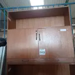 LOTE 313 - 02 ARMÁRIOS BAIXOS EM MADEIRA COM 02 PORTAS. (NO ESTADO) ATENÇÃO! FAZER A VISITAÇÃO ANTES DE ARREMATAR, NÃO SABEMOS SE FUNCIONA. LEILÃO NÃO TEM GARANTIA E NEM DEVOLUÇÃO, SUJEITO A POSSÍVEIS AVARIAS VISÍVEIS/OCULTAS E/OU AUSÊNCIA DE COMPONENTES.