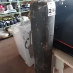 LOTE 234 - 01 CILINDRO DE OXIGÊNIO. (NO ESTADO) ATENÇÃO! FAZER A VISITAÇÃO ANTES DE ARREMATAR, NÃO SABEMOS SE FUNCIONA. LEILÃO NÃO TEM GARANTIA E NEM DEVOLUÇÃO, SUJEITO A POSSÍVEIS AVARIAS VISÍVEIS/OCULTAS E/OU AUSÊNCIA DE COMPONENTES.