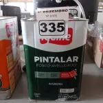 LOTE 335 - 01 LATA DE TINTA IQUINE PINTALAR FOSCO AVELUDADO 18L MARFIM. (NO ESTADO) ATENÇÃO! FAZER A VISITAÇÃO ANTES DE ARREMATAR, NÃO SABEMOS SE FUNCIONA. LEILÃO NÃO TEM GARANTIA E NEM DEVOLUÇÃO, SUJEITO A POSSÍVEIS AVARIAS VISÍVEIS/OCULTAS E/OU AUSÊNCIA DE COMPONENTES.