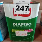 LOTE 247 - 01 LATA DE TINTA IQUINE DIAPISO 18L COR VERMELHO. (NO ESTADO) ATENÇÃO! FAZER A VISITAÇÃO ANTES DE ARREMATAR, NÃO SABEMOS SE FUNCIONA. LEILÃO NÃO TEM GARANTIA E NEM DEVOLUÇÃO, SUJEITO A POSSÍVEIS AVARIAS VISÍVEIS/OCULTAS E/OU AUSÊNCIA DE COMPONENTES.