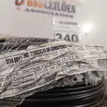 LOTE 340 - 01 ROLO DE CABO FLEXÍVEL 100M 1X2,5MM NA COR PRETA(NOVO). (NO ESTADO) ATENÇÃO! FAZER A VISITAÇÃO ANTES DE ARREMATAR, NÃO SABEMOS SE FUNCIONA. LEILÃO NÃO TEM GARANTIA E NEM DEVOLUÇÃO, SUJEITO A POSSÍVEIS AVARIAS VISÍVEIS/OCULTAS E/OU AUSÊNCIA DE COMPONENTES.