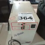 LOTE 364 - 01 NOBREAK. (NO ESTADO) ATENÇÃO! FAZER A VISITAÇÃO ANTES DE ARREMATAR, NÃO SABEMOS SE FUNCIONA. LEILÃO NÃO TEM GARANTIA E NEM DEVOLUÇÃO, SUJEITO A POSSÍVEIS AVARIAS VISÍVEIS/OCULTAS E/OU AUSÊNCIA DE COMPONENTES.