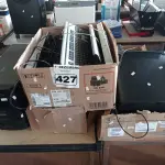 LOTE 427 - 01 FRAGMENTADORA DE PAPEL E 01 NOBREAK SMS 3000VA E VÁRIOS TECLADOS PARA PC MARCAS E MODELOS DIVERSOS. (NO ESTADO) ATENÇÃO! FAZER A VISITAÇÃO ANTES DE ARREMATAR, NÃO SABEMOS SE FUNCIONA. LEILÃO NÃO TEM GARANTIA E NEM DEVOLUÇÃO, SUJEITO A POSSÍVEIS AVARIAS VISÍVEIS/OCULTAS E/OU AUSÊNCIA DE COMPONENTES.