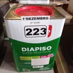 LOTE 223 - 01 LATA DE TINTA IQUINE DIAPISO 18L COR VERMELHO. (NO ESTADO) ATENÇÃO! FAZER A VISITAÇÃO ANTES DE ARREMATAR, NÃO SABEMOS SE FUNCIONA. LEILÃO NÃO TEM GARANTIA E NEM DEVOLUÇÃO, SUJEITO A POSSÍVEIS AVARIAS VISÍVEIS/OCULTAS E/OU AUSÊNCIA DE COMPONENTES.
