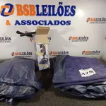 LOTE 475 - 02 COLCHÕES INFLÁVEIS DE SOLTEIRO E 01 BOMBA. (NO ESTADO) ATENÇÃO! FAZER A VISITAÇÃO ANTES DE ARREMATAR, NÃO SABEMOS SE FUNCIONA. LEILÃO NÃO TEM GARANTIA E NEM DEVOLUÇÃO, SUJEITO A POSSÍVEIS AVARIAS VISÍVEIS/OCULTAS E/OU AUSÊNCIA DE COMPONENTES.
