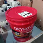 LOTE 318 - 01 BALDE DE DRYKOVEDA, ADITIVO IMPERMEABILIZANTE PARA ARGAMASSA E CONCRETO 18L. (NO ESTADO) ATENÇÃO! FAZER A VISITAÇÃO ANTES DE ARREMATAR, NÃO SABEMOS SE FUNCIONA. LEILÃO NÃO TEM GARANTIA E NEM DEVOLUÇÃO, SUJEITO A POSSÍVEIS AVARIAS VISÍVEIS/OCULTAS E/OU AUSÊNCIA DE COMPONENTES.