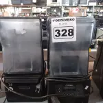 LOTE 328 - 02 LIQUIDIFICADORES PARA DRINK. (NO ESTADO) ATENÇÃO! FAZER A VISITAÇÃO ANTES DE ARREMATAR, NÃO SABEMOS SE FUNCIONA. LEILÃO NÃO TEM GARANTIA E NEM DEVOLUÇÃO, SUJEITO A POSSÍVEIS AVARIAS VISÍVEIS/OCULTAS E/OU AUSÊNCIA DE COMPONENTES.