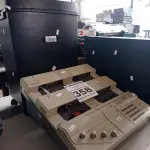 LOTE 358 - 01 FRAGMENTADORA DE PAPEL E 01 DUPLICADOR DE FITA CASSETE ACC-4000. (NO ESTADO) ATENÇÃO! FAZER A VISITAÇÃO ANTES DE ARREMATAR, NÃO SABEMOS SE FUNCIONA. LEILÃO NÃO TEM GARANTIA E NEM DEVOLUÇÃO, SUJEITO A POSSÍVEIS AVARIAS VISÍVEIS/OCULTAS E/OU AUSÊNCIA DE COMPONENTES.