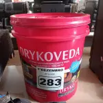 LOTE 283 - 01 BALDE DE DRYKOVEDA, ADITIVO IMPERMEABILIZANTE PARA ARGAMASSA E CONCRETO 18L. (NO ESTADO) ATENÇÃO! FAZER A VISITAÇÃO ANTES DE ARREMATAR, NÃO SABEMOS SE FUNCIONA. LEILÃO NÃO TEM GARANTIA E NEM DEVOLUÇÃO, SUJEITO A POSSÍVEIS AVARIAS VISÍVEIS/OCULTAS E/OU AUSÊNCIA DE COMPONENTES.