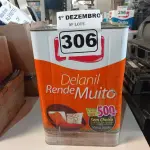 LOTE 306 - 01 LATA DE TINTA IQUINE DELANIL RENDE MUITO 18L FOSCO BASE “C”. (NO ESTADO) ATENÇÃO! FAZER A VISITAÇÃO ANTES DE ARREMATAR, NÃO SABEMOS SE FUNCIONA. LEILÃO NÃO TEM GARANTIA E NEM DEVOLUÇÃO, SUJEITO A POSSÍVEIS AVARIAS VISÍVEIS/OCULTAS E/OU AUSÊNCIA DE COMPONENTES.