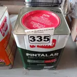 LOTE 335 - 01 LATA DE TINTA IQUINE PINTALAR FOSCO AVELUDADO 18L MARFIM. (NO ESTADO) ATENÇÃO! FAZER A VISITAÇÃO ANTES DE ARREMATAR, NÃO SABEMOS SE FUNCIONA. LEILÃO NÃO TEM GARANTIA E NEM DEVOLUÇÃO, SUJEITO A POSSÍVEIS AVARIAS VISÍVEIS/OCULTAS E/OU AUSÊNCIA DE COMPONENTES.