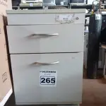 LOTE 265 - 02 GAVETEIROS COM 02 GAVETAS. (NO ESTADO) ATENÇÃO! FAZER A VISITAÇÃO ANTES DE ARREMATAR, NÃO SABEMOS SE FUNCIONA. LEILÃO NÃO TEM GARANTIA E NEM DEVOLUÇÃO, SUJEITO A POSSÍVEIS AVARIAS VISÍVEIS/OCULTAS E/OU AUSÊNCIA DE COMPONENTES.