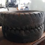 LOTE 350 - 02 PNEUS PARA EMPILHADEIRA 7-50X15. (NO ESTADO) ATENÇÃO! FAZER A VISITAÇÃO ANTES DE ARREMATAR, NÃO SABEMOS SE FUNCIONA. LEILÃO NÃO TEM GARANTIA E NEM DEVOLUÇÃO, SUJEITO A POSSÍVEIS AVARIAS VISÍVEIS/OCULTAS E/OU AUSÊNCIA DE COMPONENTES.