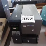 LOTE 357 - 01 IMPRESSORA DE ETIQUETAS MARCA TSC. (NO ESTADO) ATENÇÃO! FAZER A VISITAÇÃO ANTES DE ARREMATAR, NÃO SABEMOS SE FUNCIONA. LEILÃO NÃO TEM GARANTIA E NEM DEVOLUÇÃO, SUJEITO A POSSÍVEIS AVARIAS VISÍVEIS/OCULTAS E/OU AUSÊNCIA DE COMPONENTES.