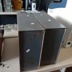LOTE 369 - 02 CAPACITORES DE ALTA TENSÃO. (NO ESTADO) ATENÇÃO! FAZER A VISITAÇÃO ANTES DE ARREMATAR, NÃO SABEMOS SE FUNCIONA. LEILÃO NÃO TEM GARANTIA E NEM DEVOLUÇÃO, SUJEITO A POSSÍVEIS AVARIAS VISÍVEIS/OCULTAS E/OU AUSÊNCIA DE COMPONENTES.