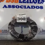 LOTE 300 - 01 ROLO DE CABO FLEXÍVEL 100M 1X4MM NA COR PRETA(NOVO). (NO ESTADO) ATENÇÃO! FAZER A VISITAÇÃO ANTES DE ARREMATAR, NÃO SABEMOS SE FUNCIONA. LEILÃO NÃO TEM GARANTIA E NEM DEVOLUÇÃO, SUJEITO A POSSÍVEIS AVARIAS VISÍVEIS/OCULTAS E/OU AUSÊNCIA DE COMPONENTES.