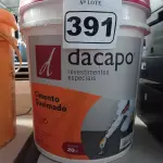 LOTE 391 - 01 BALDE DE CIMENTO QUEIMADO DACAPÓ 20KG. (NO ESTADO) ATENÇÃO! FAZER A VISITAÇÃO ANTES DE ARREMATAR, NÃO SABEMOS SE FUNCIONA. LEILÃO NÃO TEM GARANTIA E NEM DEVOLUÇÃO, SUJEITO A POSSÍVEIS AVARIAS VISÍVEIS/OCULTAS E/OU AUSÊNCIA DE COMPONENTES.