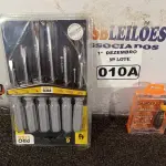 LOTE 010 - 01 KIT DE CHAVES FENDA/PHILIPS 06 PEÇAS E 01 KIT DE CHAVES DE PRECISÃO. (NO ESTADO) ATENÇÃO! FAZER A VISITAÇÃO ANTES DE ARREMATAR, NÃO SABEMOS SE FUNCIONA. LEILÃO NÃO TEM GARANTIA E NEM DEVOLUÇÃO, SUJEITO A POSSÍVEIS AVARIAS VISÍVEIS/OCULTAS E/OU AUSÊNCIA DE COMPONENTES.