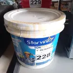 LOTE 228 - 01 BALDE DE MASSA ACRÍLICA STAR VINIL TOK PVA 16L. (NO ESTADO) ATENÇÃO! FAZER A VISITAÇÃO ANTES DE ARREMATAR, NÃO SABEMOS SE FUNCIONA. LEILÃO NÃO TEM GARANTIA E NEM DEVOLUÇÃO, SUJEITO A POSSÍVEIS AVARIAS VISÍVEIS/OCULTAS E/OU AUSÊNCIA DE COMPONENTES.