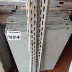 LOTE 524 - 01 ESTANTE DE AÇO COM 07 PRATELEIRAS. (NO ESTADO) ATENÇÃO! FAZER A VISITAÇÃO ANTES DE ARREMATAR, NÃO SABEMOS SE FUNCIONA. LEILÃO NÃO TEM GARANTIA E NEM DEVOLUÇÃO, SUJEITO A POSSÍVEIS AVARIAS VISÍVEIS/OCULTAS E/OU AUSÊNCIA DE COMPONENTES.