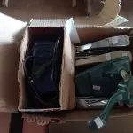 LOTE 405 - 04 GRAMPEADORES, 01 PERFURADOR E 01 APONTADOR ELÉTRICO. (NO ESTADO) ATENÇÃO! FAZER A VISITAÇÃO ANTES DE ARREMATAR, NÃO SABEMOS SE FUNCIONA. LEILÃO NÃO TEM GARANTIA E NEM DEVOLUÇÃO, SUJEITO A POSSÍVEIS AVARIAS VISÍVEIS/OCULTAS E/OU AUSÊNCIA DE COMPONENTES.