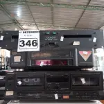 LOTE 346 - 01 TOCA CD, 01 VIDEOCASSETE E 01 STÉREO CASSETE DECK.  (NO ESTADO) ATENÇÃO! FAZER A VISITAÇÃO ANTES DE ARREMATAR, NÃO SABEMOS SE FUNCIONA. LEILÃO NÃO TEM GARANTIA E NEM DEVOLUÇÃO, SUJEITO A POSSÍVEIS AVARIAS VISÍVEIS/OCULTAS E/OU AUSÊNCIA DE COMPONENTES.