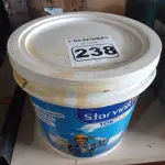 LOTE 238 - 01 BALDE DE MASSA ACRÍLICA STAR VINIL TOK PVA 16L. (NO ESTADO) ATENÇÃO! FAZER A VISITAÇÃO ANTES DE ARREMATAR, NÃO SABEMOS SE FUNCIONA. LEILÃO NÃO TEM GARANTIA E NEM DEVOLUÇÃO, SUJEITO A POSSÍVEIS AVARIAS VISÍVEIS/OCULTAS E/OU AUSÊNCIA DE COMPONENTES.
