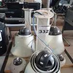 LOTE 332 - 05 CÂMERA DOMES MARCAS E MODELOS DIVERSOS. (NO ESTADO) ATENÇÃO! FAZER A VISITAÇÃO ANTES DE ARREMATAR, NÃO SABEMOS SE FUNCIONA. LEILÃO NÃO TEM GARANTIA E NEM DEVOLUÇÃO, SUJEITO A POSSÍVEIS AVARIAS VISÍVEIS/OCULTAS E/OU AUSÊNCIA DE COMPONENTES.