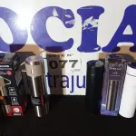 LOTE 077 - 03 – GARRAFAS TÉRMICAS (NO ESTADO, NÃO SABEMOS SE FUNCIONA. LEILÃO NÃO TEM GARANTIA E NEM DEVOLUÇÃO, SUJEITO A POSSÍVEIS AVARIAS VISÍVEIS/OCULTAS E/OU AUSÊNCIA DE COMPONENTES)