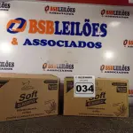 LOTE 034 - 02 CAIXAS COM FRASCOS DE ÁLCOOL ETÍLICO HIDRATADO 70º 190G COM 24 UNIDADES CADA. (NO ESTADO) ATENÇÃO! FAZER A VISITAÇÃO ANTES DE ARREMATAR, NÃO SABEMOS SE FUNCIONA. LEILÃO NÃO TEM GARANTIA E NEM DEVOLUÇÃO, SUJEITO A POSSÍVEIS AVARIAS VISÍVEIS/OCULTAS E/OU AUSÊNCIA DE COMPONENTES.