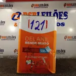 LOTE 121 - 01 LATA DE TINTA IQUINE 18L. (NO ESTADO, NÃO SABEMOS SE FUNCIONA. LEILÃO NÃO TEM GARANTIA E NEM DEVOLUÇÃO).