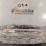 LOTE 014 - 01 ROLO DE CABO FLEXÍVEL 100M 1X4MM COR CINZA STAR BRAZIL COM SELO INMETRO. (NOVO). (NO ESTADO, NÃO SABEMOS SE FUNCIONA. LEILÃO NÃO TEM GARANTIA E NEM DEVOLUÇÃO).