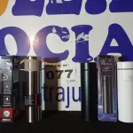 LOTE 077 - 03 – GARRAFAS TÉRMICAS (NO ESTADO, NÃO SABEMOS SE FUNCIONA. LEILÃO NÃO TEM GARANTIA E NEM DEVOLUÇÃO, SUJEITO A POSSÍVEIS AVARIAS VISÍVEIS/OCULTAS E/OU AUSÊNCIA DE COMPONENTES)