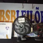 LOTE 058 - 03 – VENTILADORES DIVERSOS (NO ESTADO, NÃO SABEMOS SE FUNCIONA. LEILÃO NÃO TEM GARANTIA E NEM DEVOLUÇÃO, SUJEITO A POSSÍVEIS AVARIAS VISÍVEIS/OCULTAS E/OU AUSÊNCIA DE COMPONENTES)