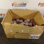 LOTE 077 - 01 LOTE COM APROXIMADAMENTE 80 LÂMPADAS DICROICA 1W 220V. (NO ESTADO) ATENÇÃO! FAZER A VISITAÇÃO ANTES DE ARREMATAR, NÃO SABEMOS SE FUNCIONA. LEILÃO NÃO TEM GARANTIA E NEM DEVOLUÇÃO, SUJEITO A POSSÍVEIS AVARIAS VISÍVEIS/OCULTAS E/OU AUSÊNCIA DE COMPONENTES.
