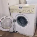 LOTE 199 - 01 LAVADORA DE ROUPAS. (NO ESTADO) ATENÇÃO! FAZER A VISITAÇÃO ANTES DE ARREMATAR, NÃO SABEMOS SE FUNCIONA. LEILÃO NÃO TEM GARANTIA E NEM DEVOLUÇÃO, SUJEITO A POSSÍVEIS AVARIAS VISÍVEIS/OCULTAS E/OU AUSÊNCIA DE COMPONENTES.