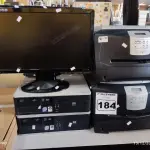 LOTE 184 - 02 IMPRESSORAS LEXMARK E342N, 02 CPU’S, 02 MONITORES E 03 TECLADOS. (NO ESTADO) ATENÇÃO! FAZER A VISITAÇÃO ANTES DE ARREMATAR, NÃO SABEMOS SE FUNCIONA. LEILÃO NÃO TEM GARANTIA E NEM DEVOLUÇÃO, SUJEITO A POSSÍVEIS AVARIAS VISÍVEIS/OCULTAS E/OU AUSÊNCIA DE COMPONENTES.