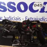 LOTE 045 - 05 - COLEIRAS PEITORAL CACHORRO (NO ESTADO, NÃO SABEMOS SE FUNCIONA. LEILÃO NÃO TEM GARANTIA E NEM DEVOLUÇÃO, SUJEITO A POSSÍVEIS AVARIAS VISÍVEIS/OCULTAS E/OU AUSÊNCIA DE COMPONENTES)